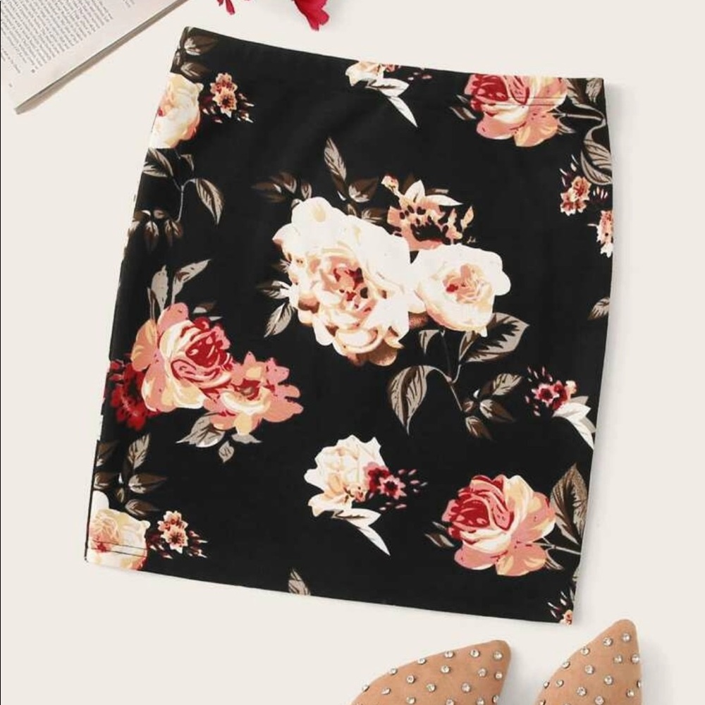 Floral skirt